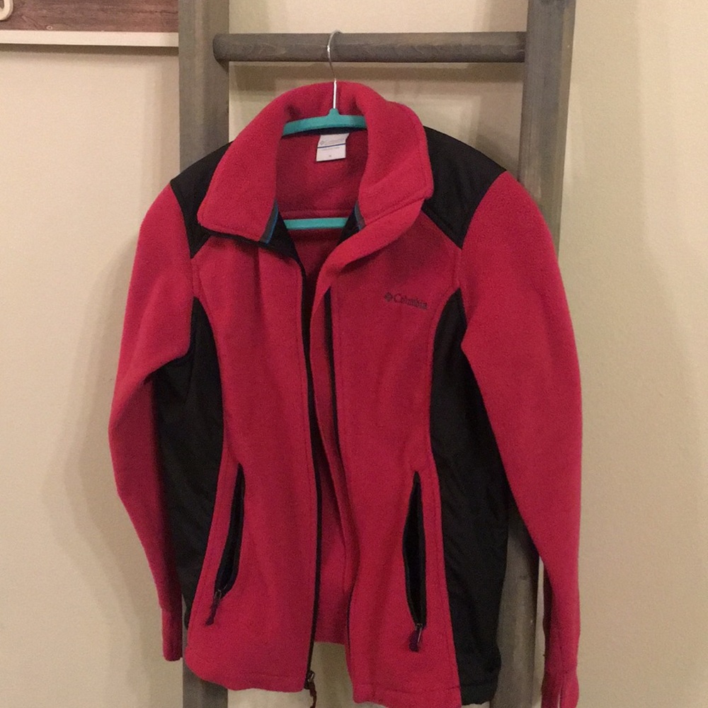 Pink/Black Columbia Jacket